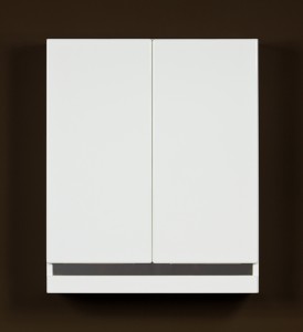 Szafka łazienkowa wisząca biała 60x72cm DIAMOND