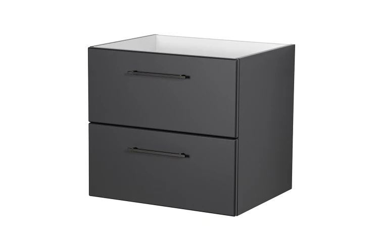 Antracytowa szafka łazienkowa 60 cm seria Ego