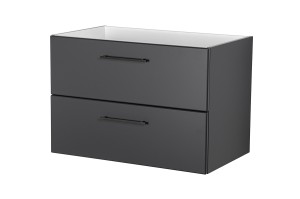 Szafka łazienkowa antracytowa 80 cm EGO