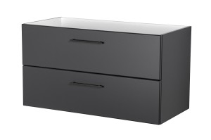 Szafka łazienkowa antracytowa 100 cm EGO