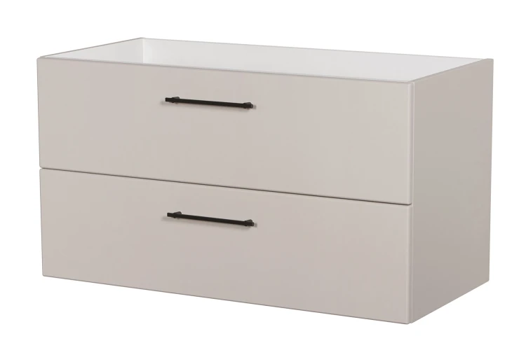 Modułowa szafka łazienkowa 100 cm w kolorze kaszmirowym