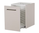 Szafka modułowa kaszmirowa EGO 40 cm z wysuwanym koszem cargo