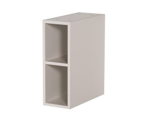 Szafka wnękowa otwarta kaszmirowa z półką 20 cm EGO