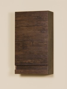 Szafka łazienkowa wisząca antyczne drewno 40x72cm ELEGANTE