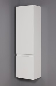 Regał łazienkowy biały 45x155cm ELEGANTE