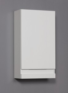 Szafka łazienkowa wisząca biała 40x72cm ELEGANTE