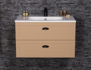 Szafka łazienkowa camel 81cm GREND z umywalką