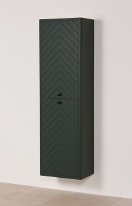 Regał łazienkowy zielony 45x155cm KODI  