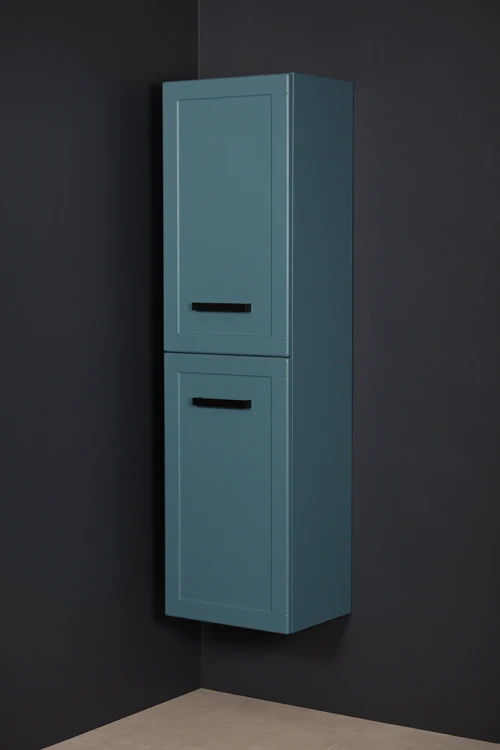 Regał łazienkowy niebieski 40x143cm MEIVA