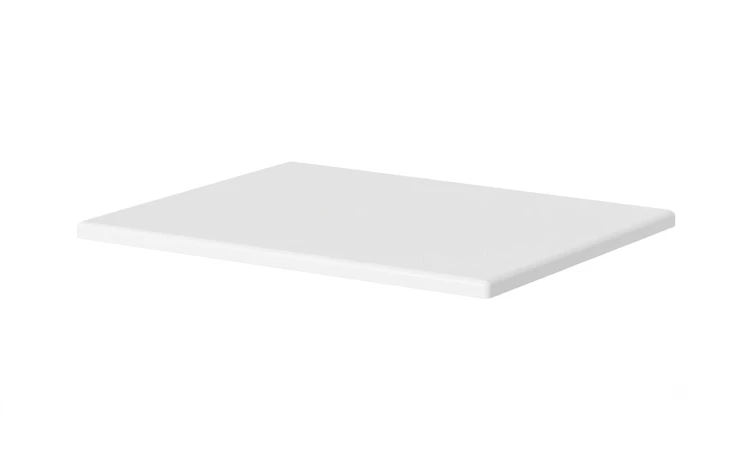 Biały blat łazienkowy o szerokości 60 cm