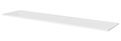 Biały blat łazienkowy Ego, szerokość 200 cm
