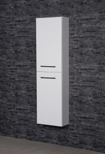 Regał łazienkowy biały 40x143,5cm CALIBRO