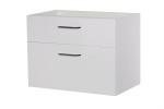 Biała modułowa szafka łazienkowa 80 cm seria Setto Modulo