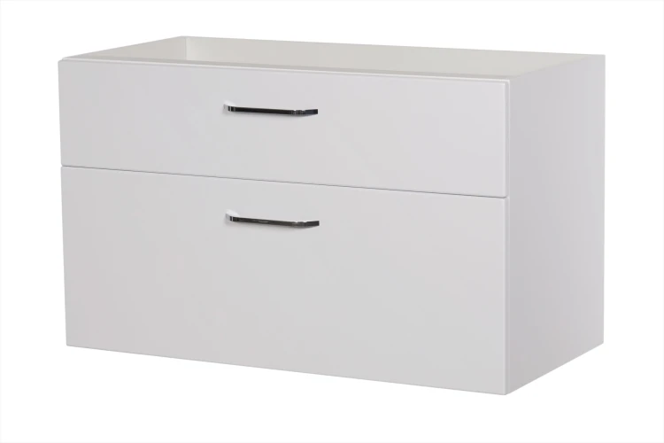 Modułowa, biała szafka łazienkowa 100 cm