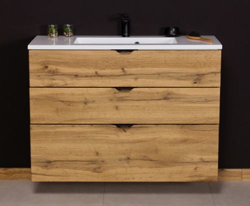 Zestaw Victa 100 cm w kolorze dąb naturalny