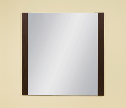 Lustro łazienkowe wenge mat 80 cm