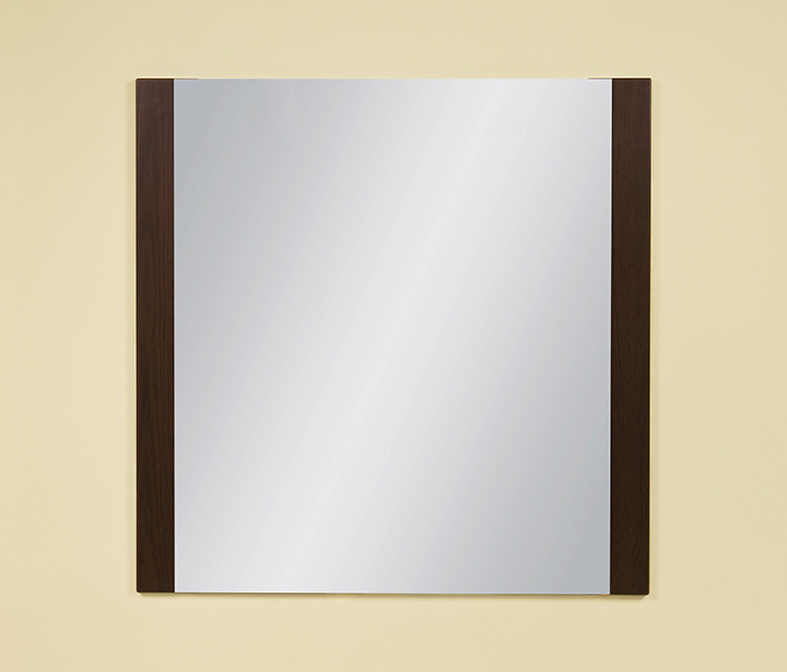 Lustro łazienkowe wenge mat 80 cm