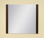Lustro łazienkowe kolor wenge 90x80 cm