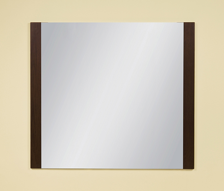 Lustro łazienkowe kolor wenge 90x80 cm