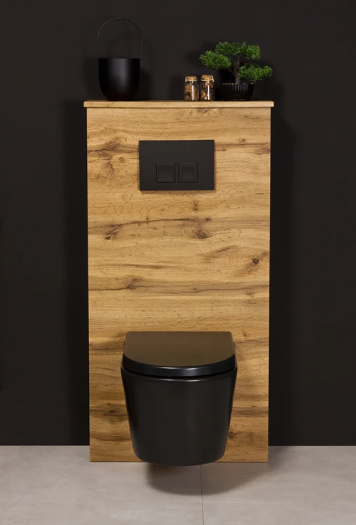 Zabudowa stelaża wc dąb naturalny FOKUS