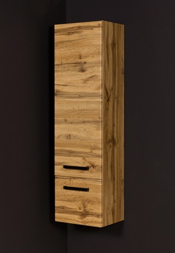 Regał łazienkowy dąb naturalny 40x143,5cm FOKUS LOFT