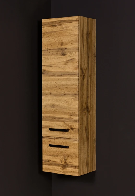 Regał łazienkowy dąb naturalny 40x143,5cm FOKUS LOFT