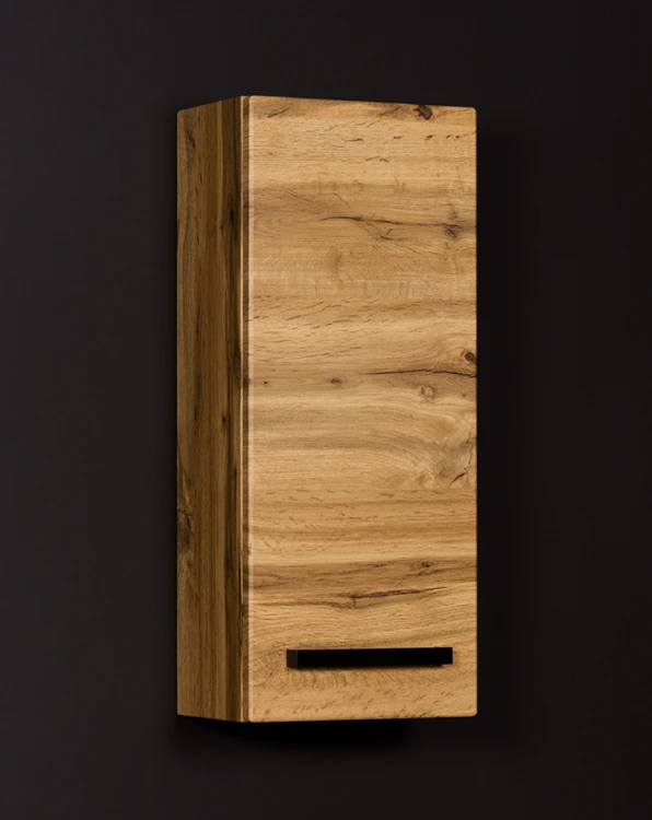 Szafka łazienkowa wisząca dąb naturalny 30x72cm FOKUS LOFT