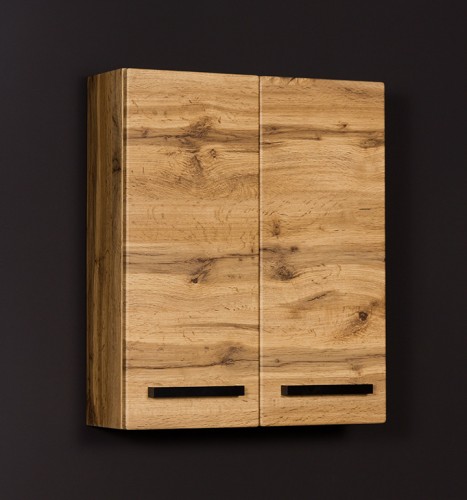 Szafka łazienkowa wisząca dąb naturalny 60x72cm FOKUS LOFT