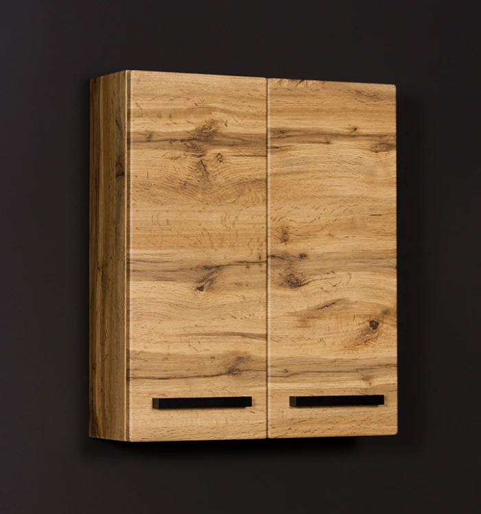 Szafka łazienkowa wisząca dąb naturalny 60x72cm FOKUS LOFT