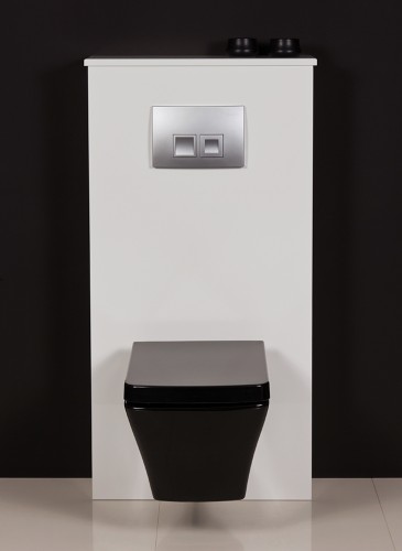 Zabudowa stelaża wc biała Fokus New
