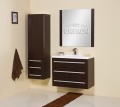 Eleganckie i stylowe meble łazienkowe wenge seria Fokus