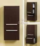 Regał łazienkowy wenge mat 40x89cm FOKUS