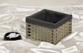  Koszyk wiklinowy szary JD9510 L duży