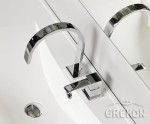 Bateria umywalkowa Kohlman Axis QB205N 2-otworowa