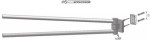 ARKTIC - wieszak dwuramienny ruchomy 01462 - schemat