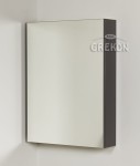 Szafka łazienkowa z lustrem szara 60x80cm FOKUS NEW
