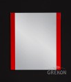 Czerwone lustro 70 cm
