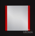 Czerwone lustro 80 cm