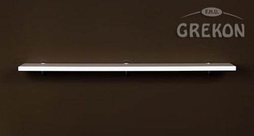 Biała łazienkowa półka 100 cm