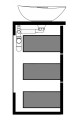 Syfon umywalkowy Preloc 330 - schemat instalacji
