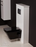 Elegancka biała zabudowa wc seria Fokus New