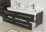 Szafka FKS-S-U120/39/4 + umywalka Clever-1200D FALA