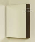 Szafka łazienkowa z lustrem wenge mat 60x80cm FOKUS