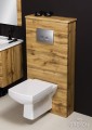 Naturalny dąb nowoczesna zabudowa stelaża wc Fokus New