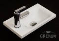 Umywalka dolomitowa GINA 400