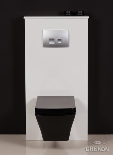 Zabudowa stelaża wc biała Fokus New