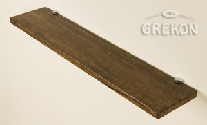 Półka łazienkowa antyczne drewno 70cm FOKUS