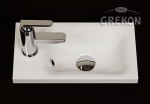 Umywalka dolomitowa GINA 400