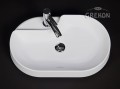 Umywalka ceramiczna ROUND-600C