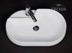 Umywalka ceramiczna ROUND-600C
